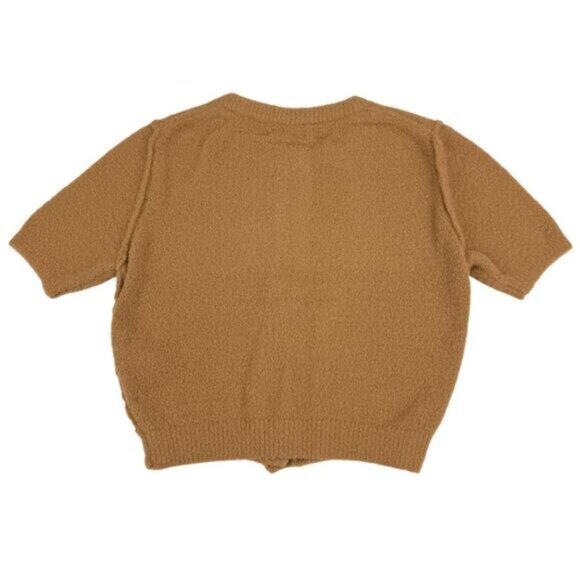 WILFRED FREE Aritzia Novalie Cropped Cardigan in Amber Earth Sz XXS - Picture 5 of 5